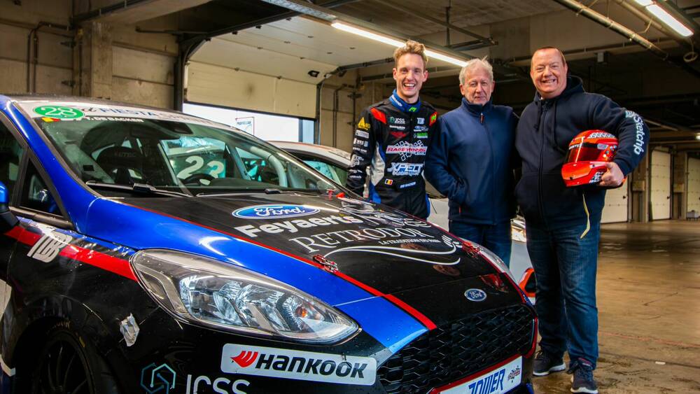 Debuut van Peter Wuyts bij TDB Nice Racing